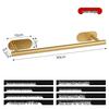 American Style Stainless Steel Wall-Mounted Nail-Free Toilet Paper Holder