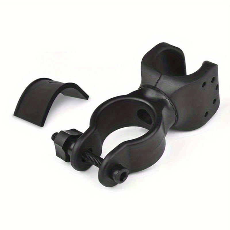 Heavy-Duty Wheelchair Crutch Holder 360° Rotating Crutch and Cane Holder with Quick-Release Lock