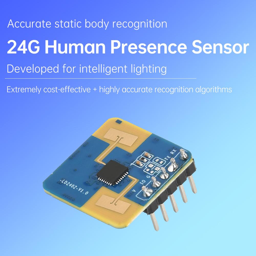 HLK-LD2402 Millimeter Wave Radar Sensor Module 24G-24.25GHz Human Body Micromotion Sensor Smart Switch