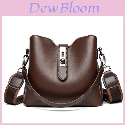 Elegant Pu Bucket Bag For Women With Vintage Charm And Spacious Design Ideal For Daily Use