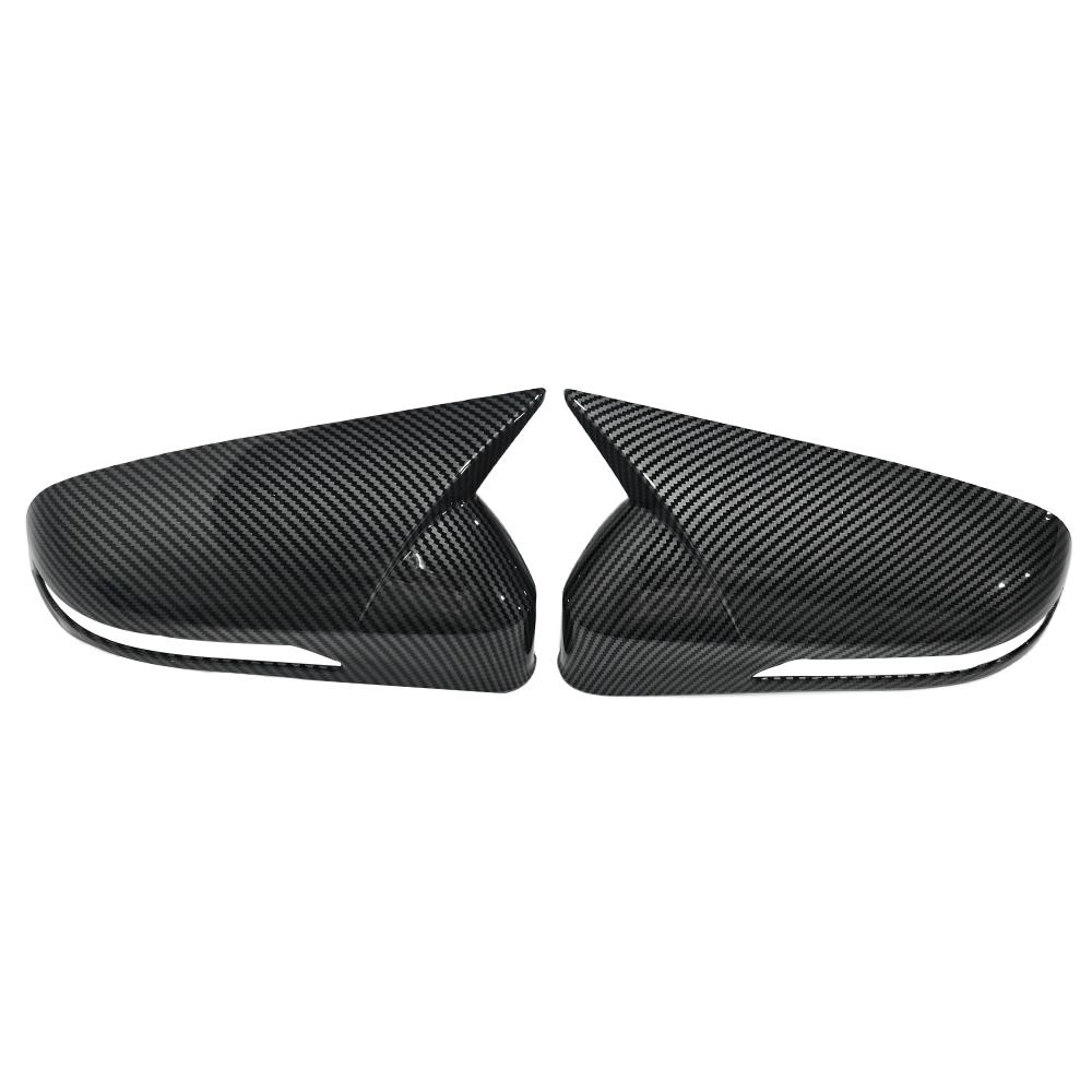 For Chery Tiggo 8 Pro MAX 2018 ABS Car Rearview Side Mirror Cover Wing Cap Exterior Door Trim Adhesive Sticker Parts