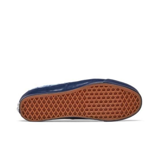 Vans FDMTL x OG Authentic LX 'Distressed Indigo' VN0A4BV95WP Men's Shoes