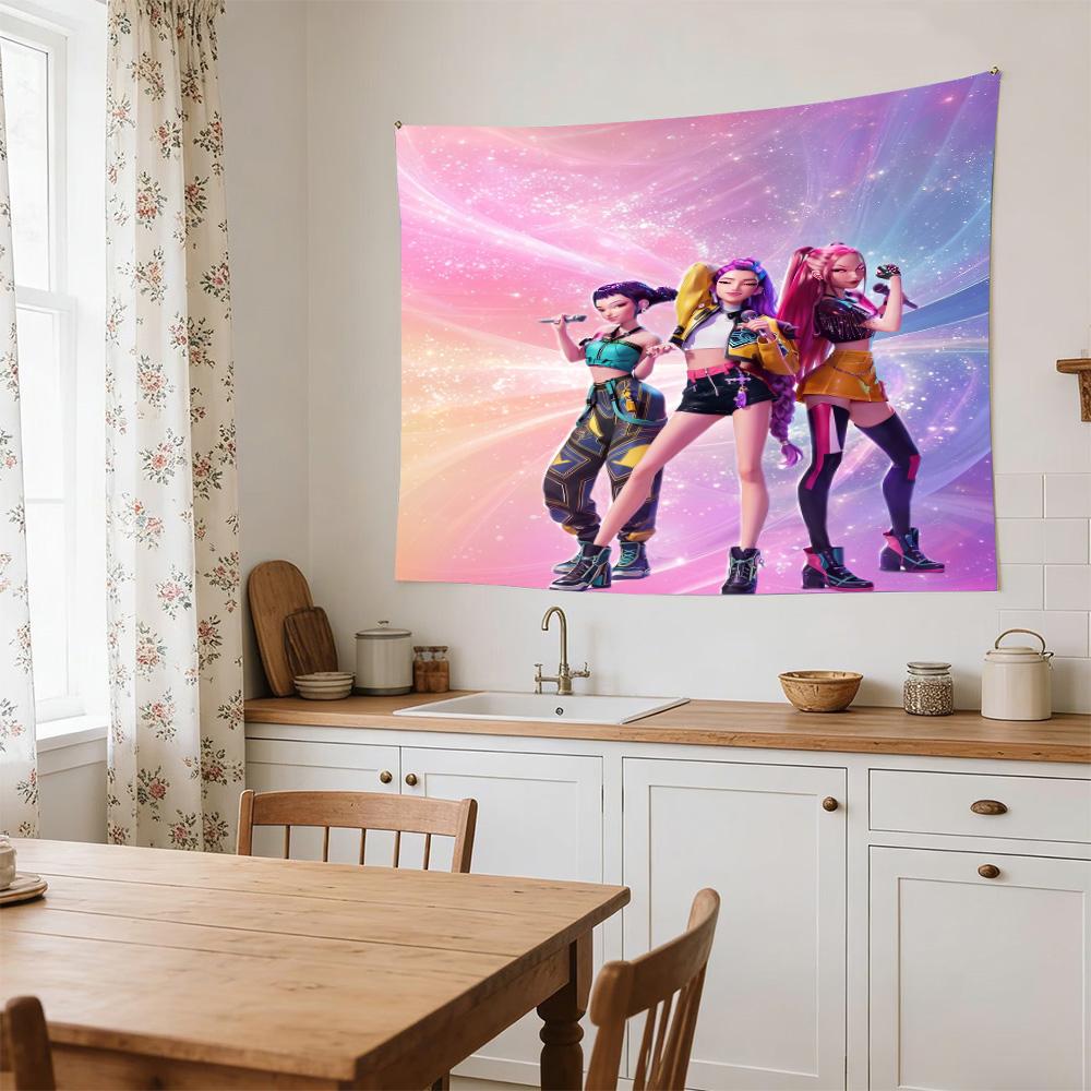 Future Fashion Warriors Versatile Wall Hanging Blanket, Home Backdrop for Wedding, Party and Video Shooting,Perfect Gift