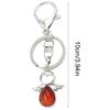 Elegant Angel Keychain with Crystal Keyring Backpack Decoration Jewelry Gift