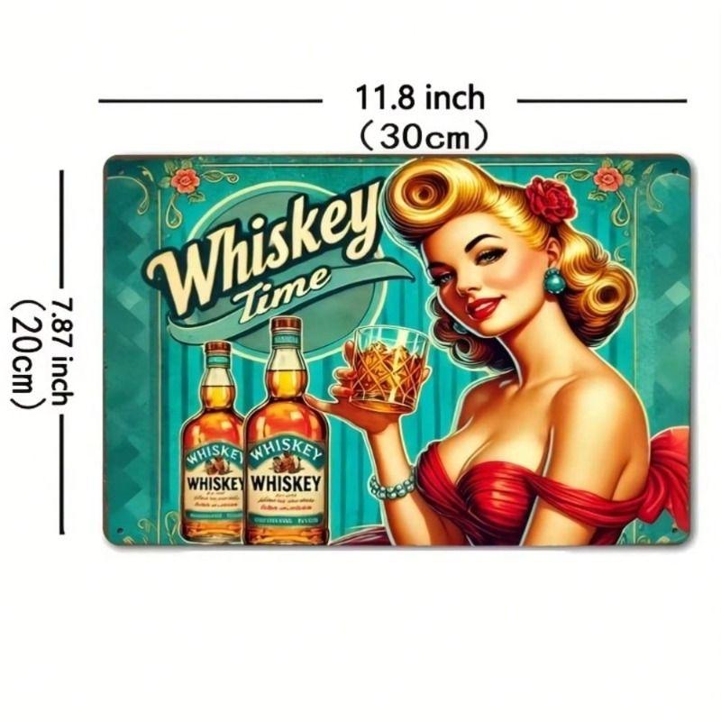 Metal Wall Art Decor Sign 20x30cm Hanging Plaque