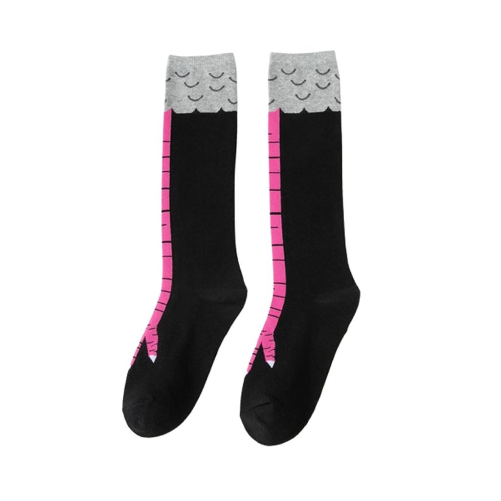 Tavuk Ayağı Çorap Yazlık İnce Tavuk Ayağı Çorap Kadın Fitness Spor Zayıflatan Uzun Çoraplar