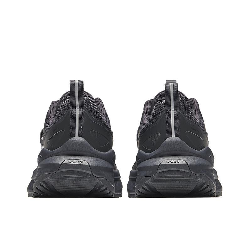 Anta Comfortable Versatile Non-Slip Wear-Resistant Shock Absorbing Low-Top Casual Running Shoes Men Sneaker Gray Black 912435506-4
