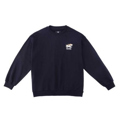 Converse Sweatshirts Unisex Solar Eclipse Crew Neck Moderate Regular UCJ420-GHM-