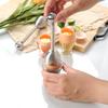 Stainless Steel Egg Bottle Opener Kitchen Egg Opener Tool Egg Cracker for Touch Egg Opener Egg Separator