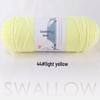 Large Skein 5-Ply Milk Cotton Yarn: Luxurious Plush for Doll Making & Seat Cushions, Available in 80 Colors