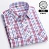 New Cotton Plaid Casual Shirts For Men Long Sleeve Fashion Print Checked Regular Fit Mens Plaid Shirts Dress Daily Clothing Soft