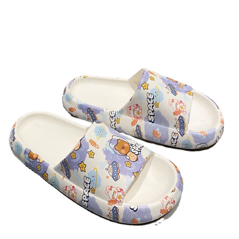 Trendige Rutschfeste Damen Sommer Hausschuhe - Dicke Sohlen, Tragekomfort, Lässige Outdoor & Zuhause Badesandalen