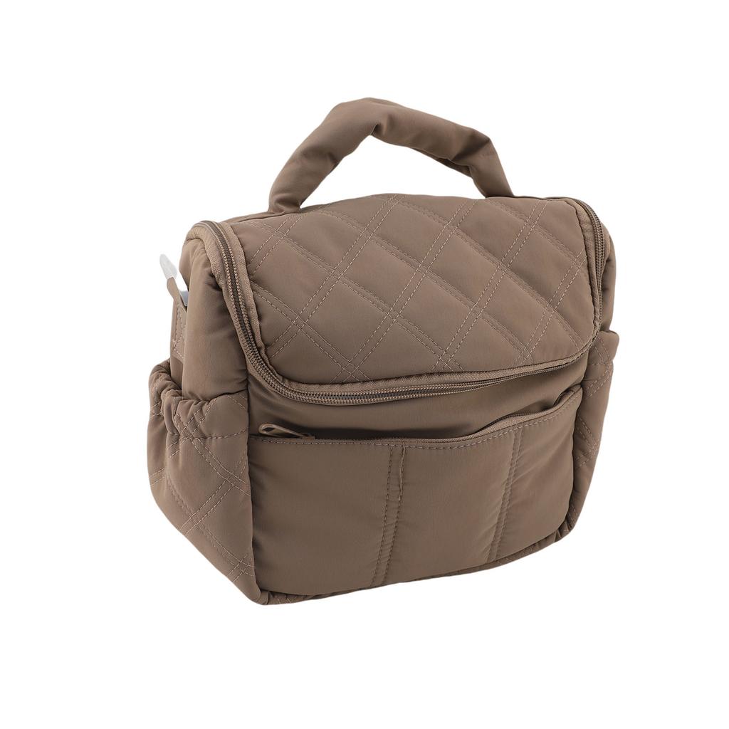 Double Deck Insulated Lunch Box Quilted Lkproof Reusable Large Lunch Cool  For Work Picnic Travel Ml Prep