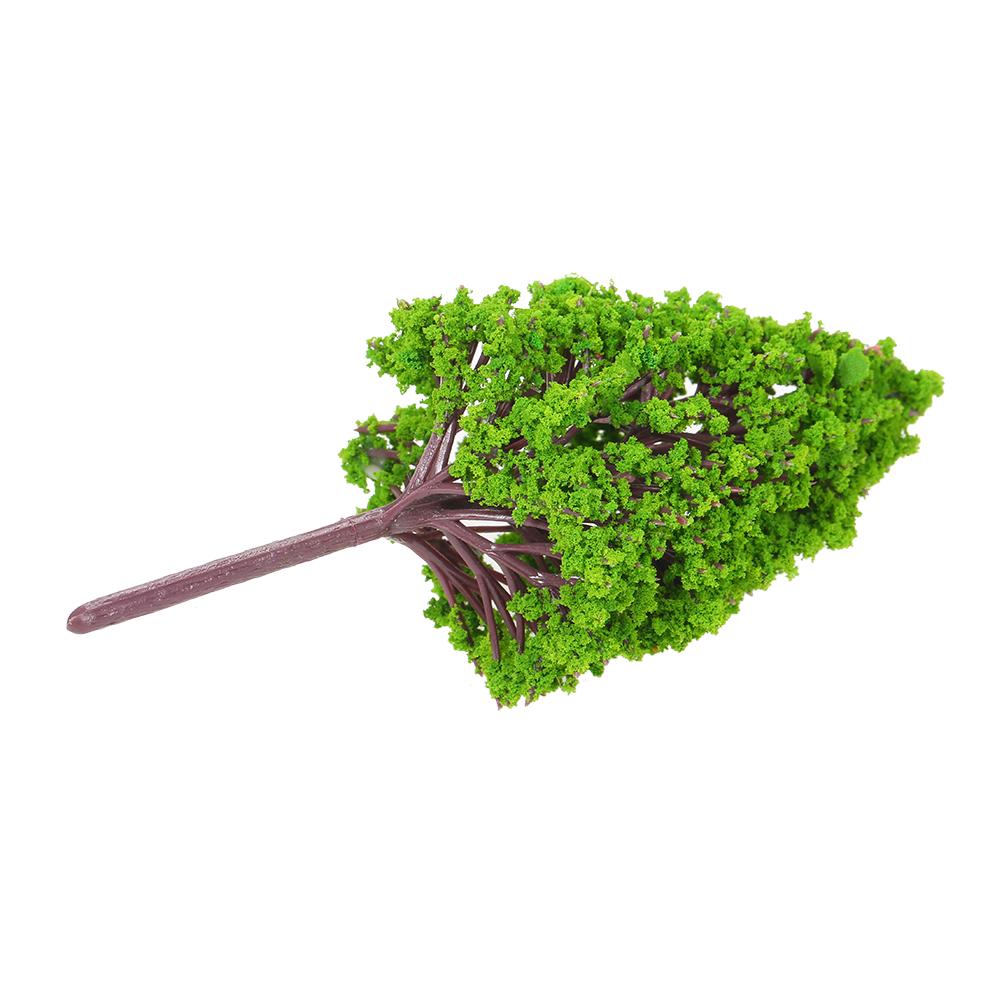 12PCS Plastic Model Trees Architectural   for Railroad Layout Garden Landscape Scenery   2