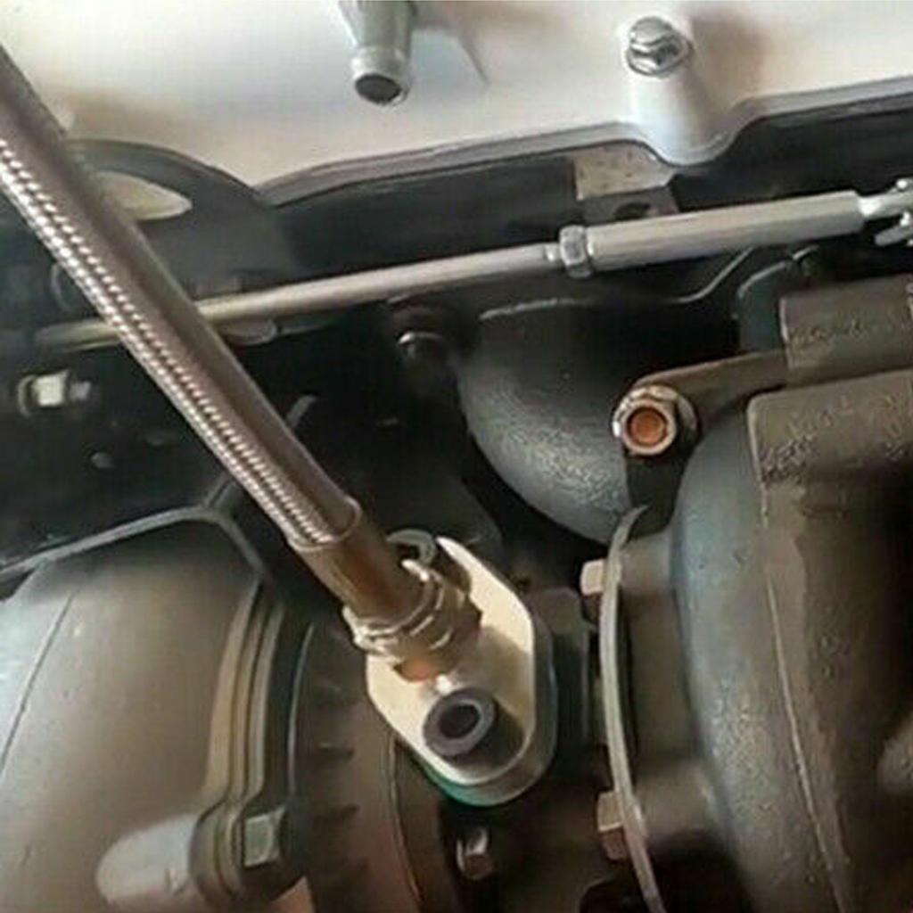 Turbo Oil Feed Line Oil Return Line Oil Drain Line Kit Turbo Oil Feed Line Kit T3 T4 T60 T61 T70 Tube 1/8 PNT Connectors Kit 41