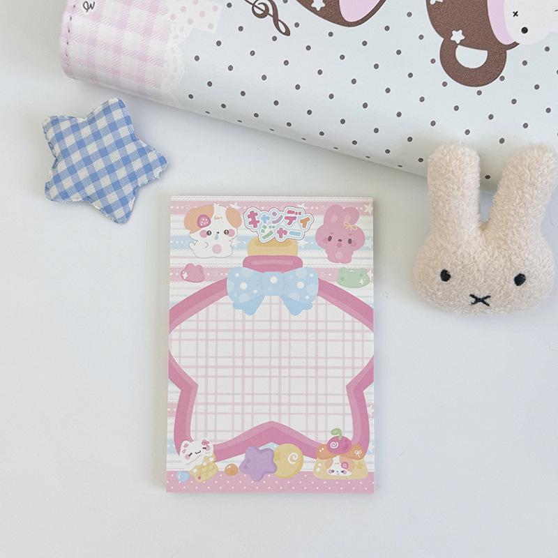 Cute Puppy Sticky Notes Notebook for Students & Planners