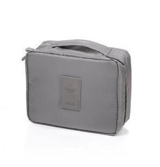 Korean Style Women's Travel Makeup Bag - Stylish, Multifunctional Toiletry Organizer with Large Capacity