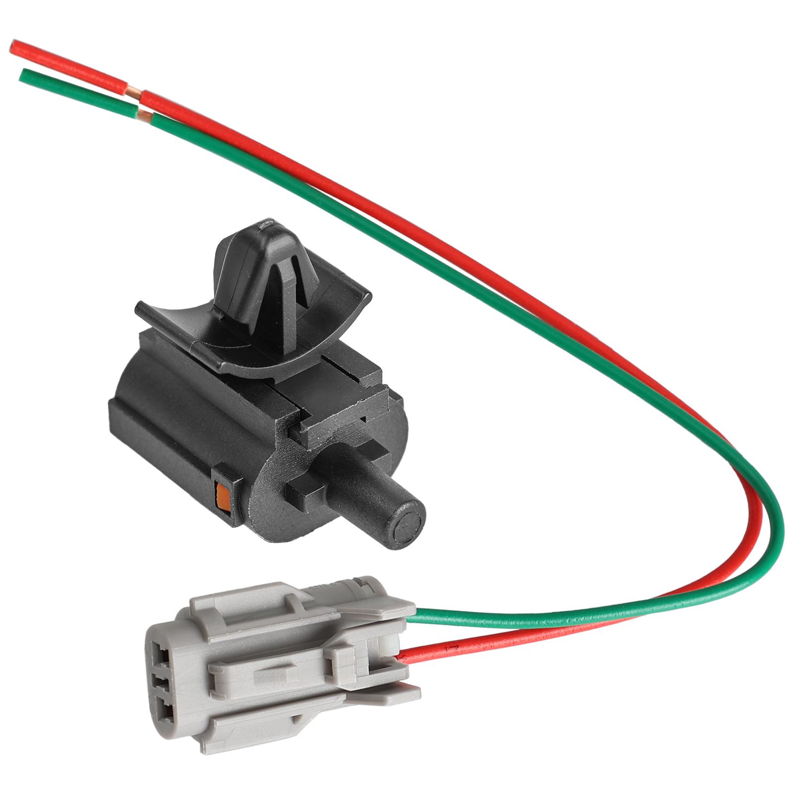 

Датчик температуры окружающего воздуха с разъемом для Hyundai Accent Santa Fe Tucson Sonata Genesis G70 для Kia Optima Sorento Forte Niro Soul чёрный