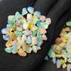 Polished White Uncut Opal Stone, Multi fire Opal, 7-15 MM Size Rough. Opal Rough Lot.
