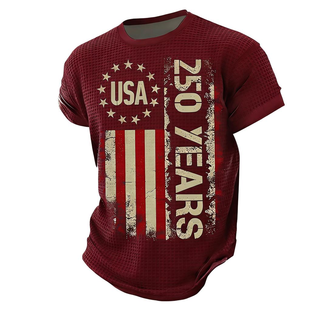 Men's Summer Print Short Sleeve Shirt Men's Casual Fashion Shirt