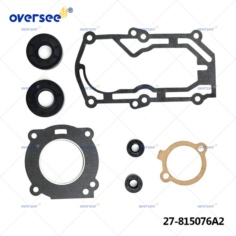 Set Guarnizioni Testa Cilindro 27-815076A2 per Motore Fuoribordo Mercury 2.2HP 2.5HP 3.3HP 815076A03 815076A04 8M0203727
