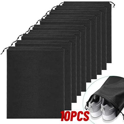 Vlies-Reisetasche für Schuhe, tragbare Tragetasche mit Kordelzug, Aufbewahrungstasche, Organizer, Reisezubehör-Tasche, Kordelzugtasche groß