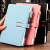 Personalized Vintage A5 Leather Notebook Soft Cover Ideal for Business Meetings College Life Journal Writing