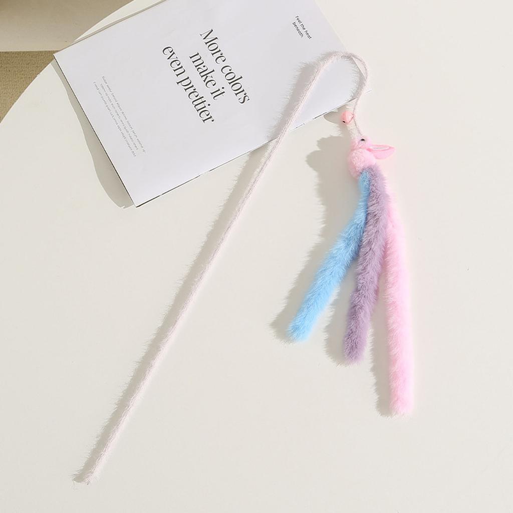 Regulowane Zabawki Wiszące, Zabawka na Drzwi, Zabawki Gąsienica i Mysz dla Kotów, z Podkładkami Samoprzylepnymi, Różne Kolory