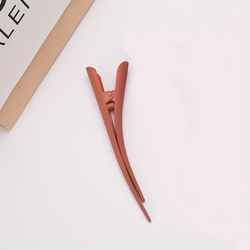 New Fashion Morandi Colored Frosted Hair Clip, Simple Multifunctional Horn Clip, Versatile Hair Clip for Women In Daily Life.