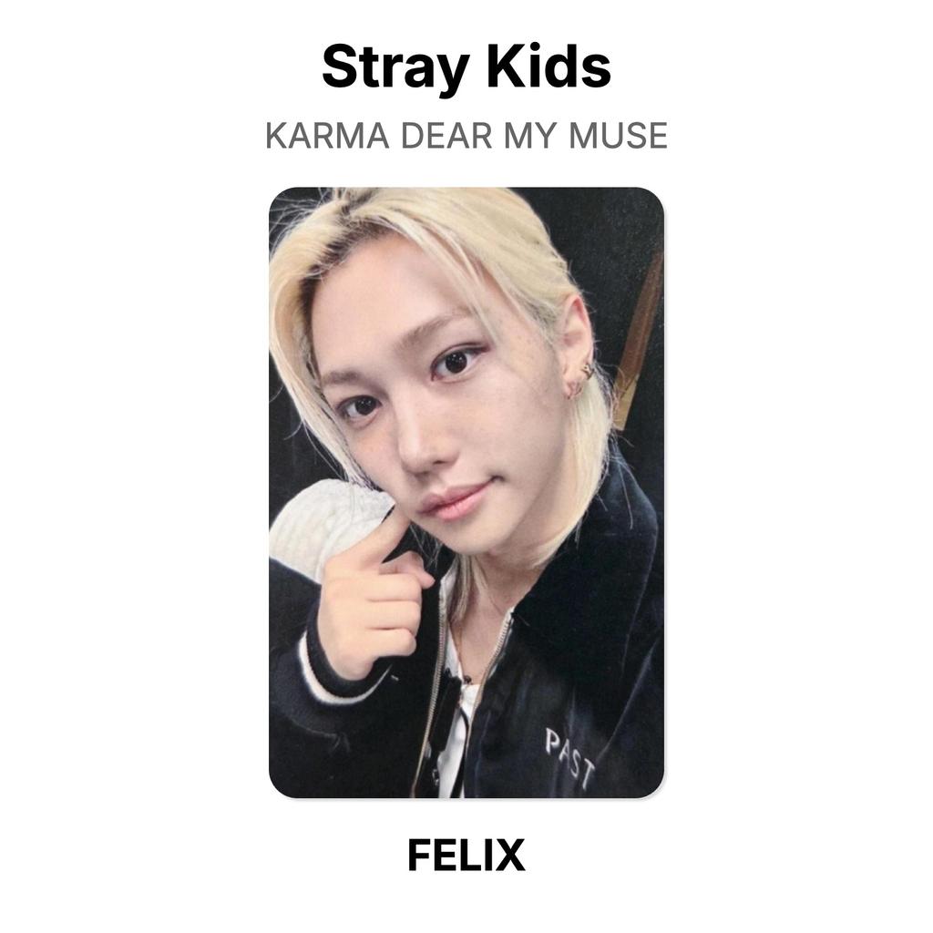 Stray Kids KARMA DEAR MY MUSE Official Photocard