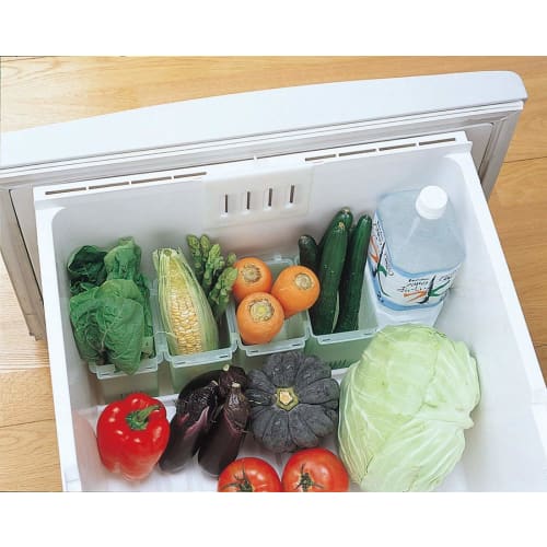 Skater Refrigerator Storage Case Vegetable Compartment Organizing Case Interlocking Set of 4 Made in Japan FVR1