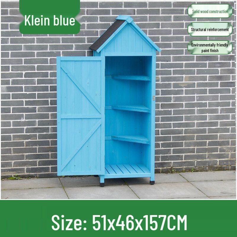 Outdoor Anti-Corrosion Sunscreen Storage Cabinet for Garden and Courtyard