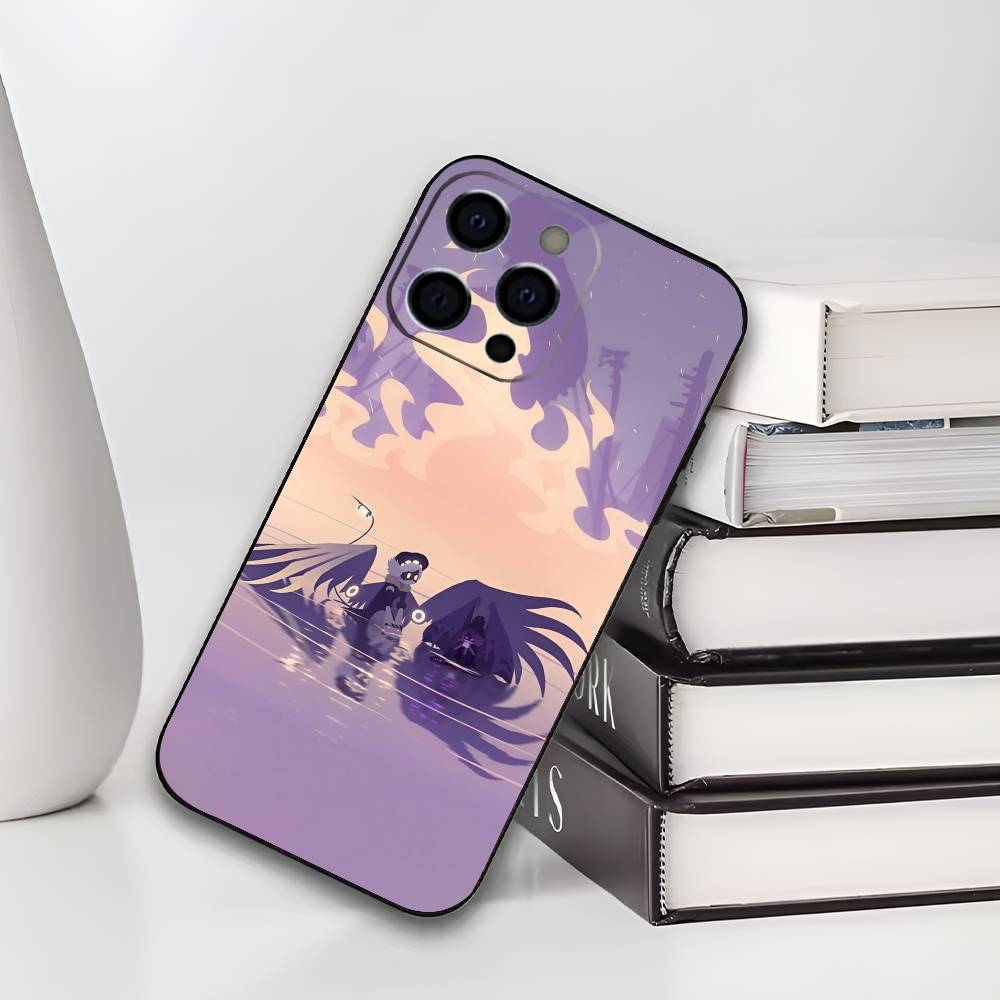 N M-Murder D-Drones Phone Case For IPhone 17,16,15,14,13,12,11,Plus,Pro,Max,Plus,XS,soft case Black silicone