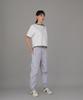 Seinteukeulu Bold Ankle Band Cargo Jogger Pants Bac-328 Light Purple