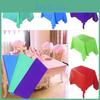Elegant Disposable Plastic Tablecloth For Party Events And Weddings Multiple Colors