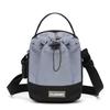 Waterproof Nylon Sling Bag - Outdoor Travel Pouch with Dedicated Water Bottle Pocket (New Nylon Crossbody Design)
