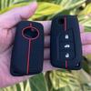 Silikonowy Zestaw Pokrowców na Kluczyki Samochodowe Do Toyota Corolla Auris Reiz Avensis Verso Yaris Aygo Rav4 Scion Tc Im Gumowy Pokrowiec Ochronny na Pilot