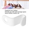 50pcs Clothes Hanger Connector Hooks Space Saving Coat Hanger Connectors for Wardrobe Closet Garderobe
