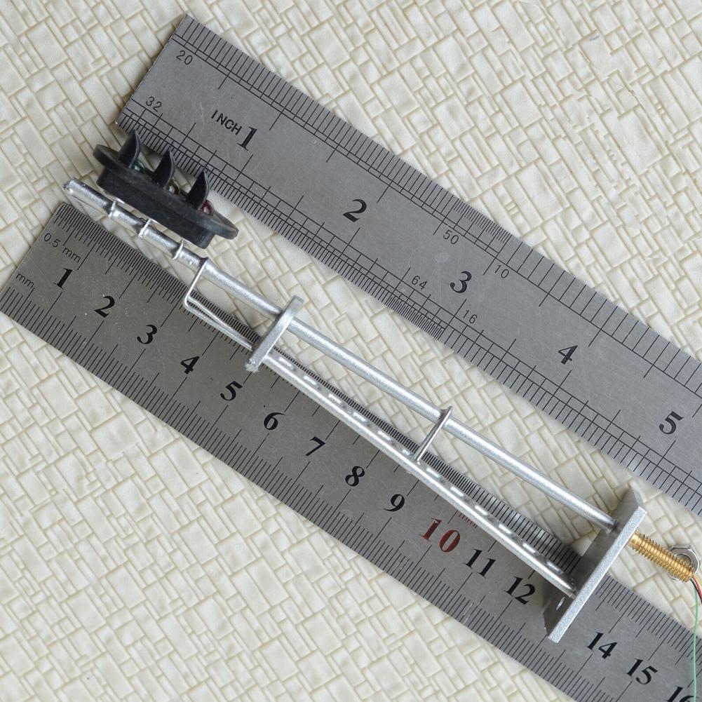 Silver Complete Signal W/Screw 2pcs 3 Aspects For 12V DC To 16V DC