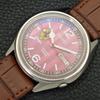 AUTOMATISCHE VINTAGE SEIKO JAPAN 7009A HERRENUHR ZIFFERBLATT FERRARI a700412-5