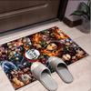 Demon Slayer Pattern Rug, Indoor/Outdoor Mat, for Picnic, Gameroom, Bedroom, Office, Living Room, Home Decor Carpet, Birthday Gift