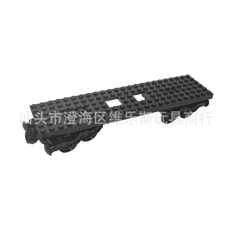 Compatible Power Building Block Toy Train Track Pulley Baseplate Set Spare Parts Compartment Diy
