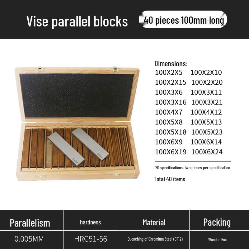 Parallel Shim Vise: CNC Milling Machine Fixture for Equal Height Support