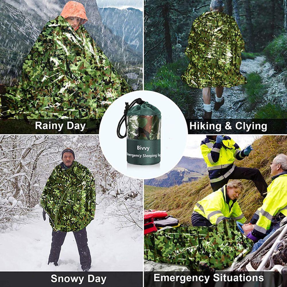 Lightweight Emergency Sleeping Bag Survival Blanket Bags Survival Sleeping Bag Sleeping Bags