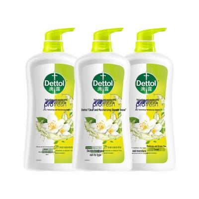 Dettol Refreshing Jasmine & Green Tea Body Wash (3 X 650g)