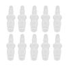 10Pcs Hose Barb Reducer Fitting PP Aquarium Air Pump Adapter for Silicone Tube Connection 4.87.9