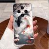 Case For Vivo X100 Transparent TPU Soft Cover For Vivo X100 Pro/X100s Pro Cute Little Panda Pattern Shockproof Couple Shell