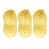1/2/3 Peças Brinquedo Falso de Amendoim para Alívio do Estresse, Brinquedo de Aperto de Amendoim Gigante de Subida Lenta, Bola Anti-Estresse de Relaxamento Fidget Toy para Crianças Adultos