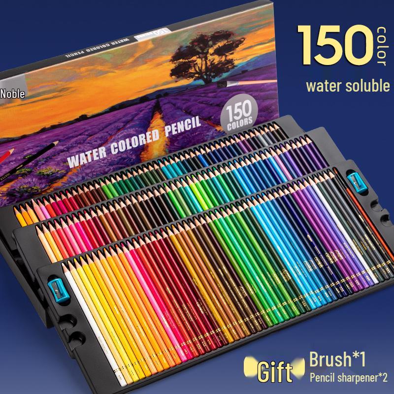 200 OBOS Professional Water-Soluble Oil-Based Colored Pencils for Painting, Sketching, Drawing, and Hand-Painting