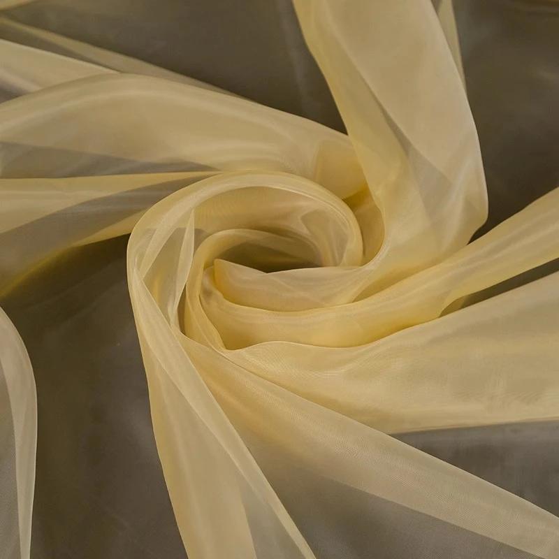 Breiter 160cm Verschlüsselter Gaze Organza Stoff Meterware Paillettenbesetzt für Bühnenröcke Hintergrund Nähen Dekoration DIY Glatt